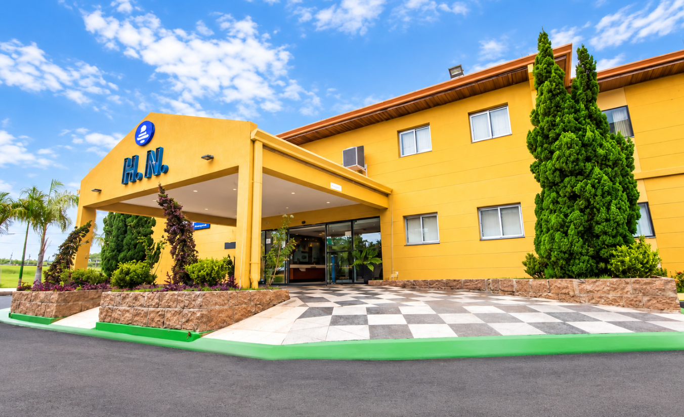 Fachada do Hotel Nacional Inn Sorocaba na Rodovia Senador José Ermírio de Moraes